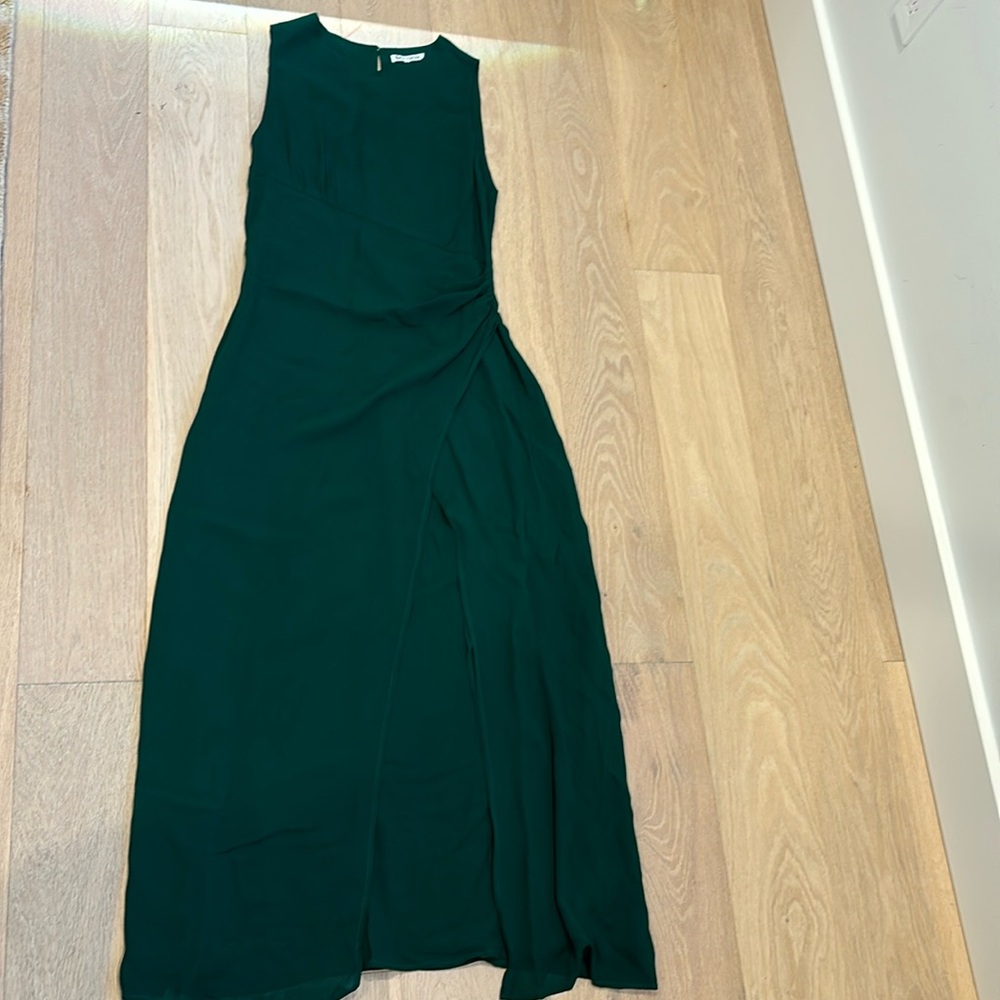 Reformation Green Maxi Dress